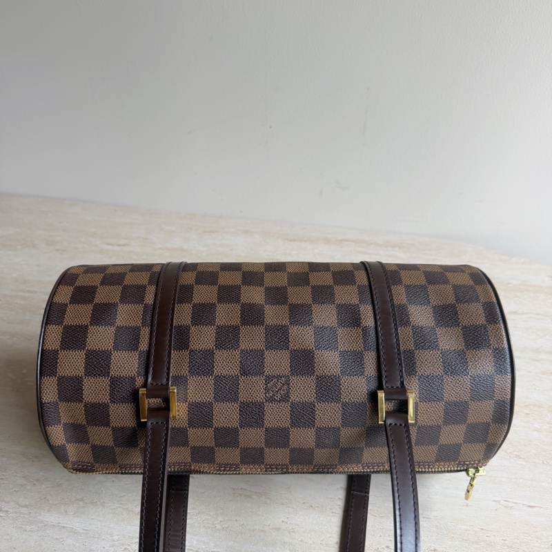 LLouis Vuitton 路易威登棋盤格巴比龍子母包 底長30cm無附件-4