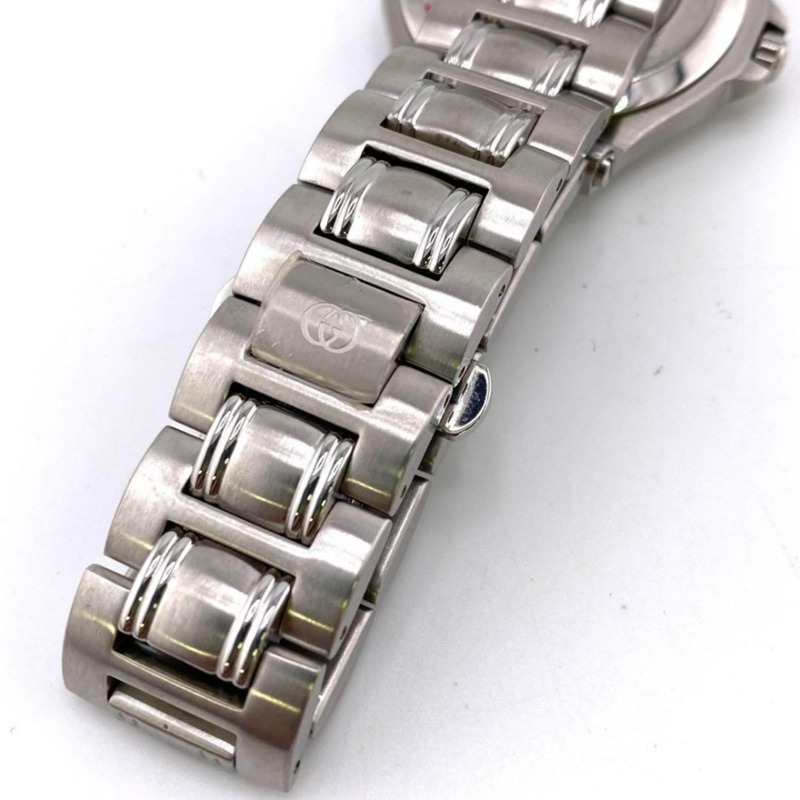 Gucci GUCCI 9045系列YA090318銀色男士瑞士製造石英日期日曆腕錶-5