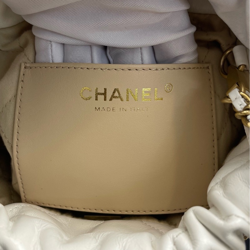 新低價 閒置新 Chanel/香奈兒mini 22bag  晶片款 可愛俏皮小巧精緻  尺寸：20*19*6  2025年購入-7
