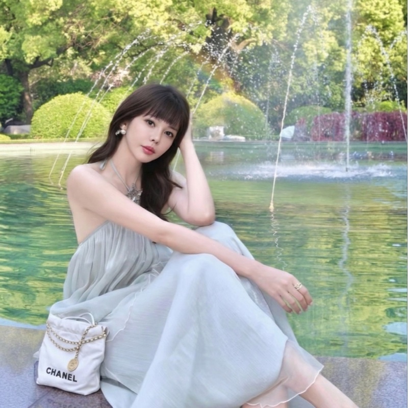新低價 閒置新 Chanel/香奈兒mini 22bag  晶片款 可愛俏皮小巧精緻  尺寸：20*19*6  2025年購入-9