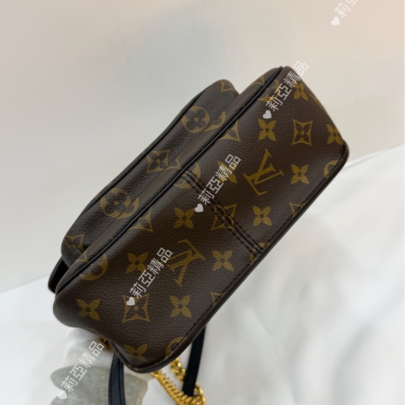 莉亞精品♡ LV M45592 Passy老花郵差包 二手-2