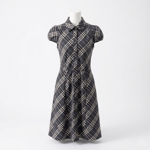 （貴氣迷人😍） Burberry 巴寶莉 貴婦版型 修身洋裝👗 【專櫃93,000】