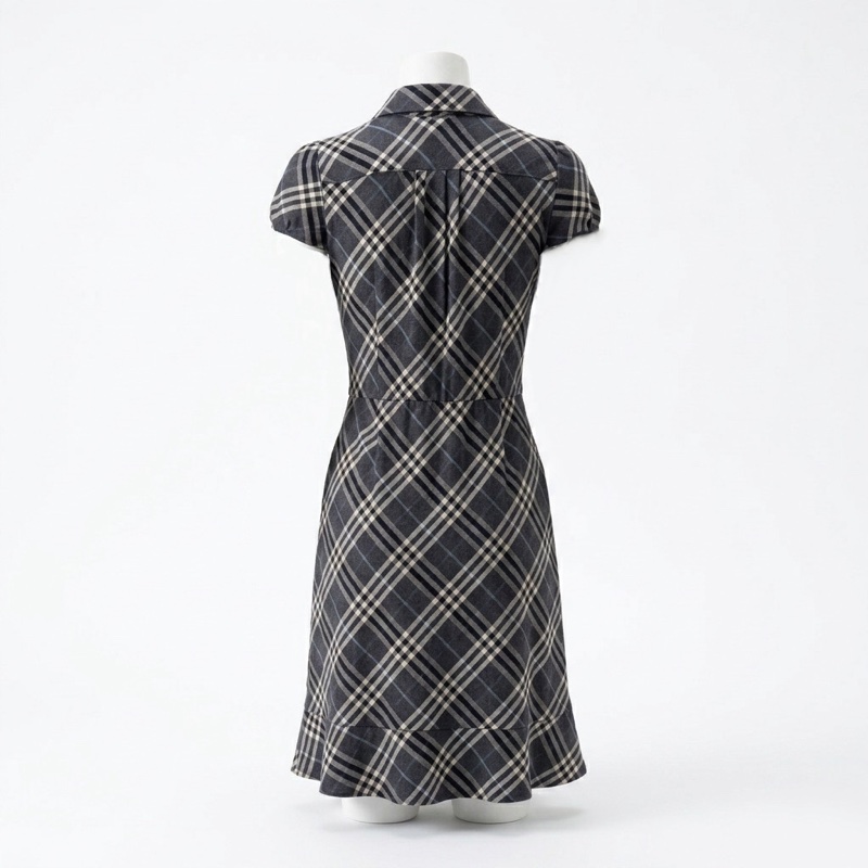 （貴氣迷人😍） Burberry 巴寶莉 貴婦版型 修身洋裝👗 【專櫃93,000】-1