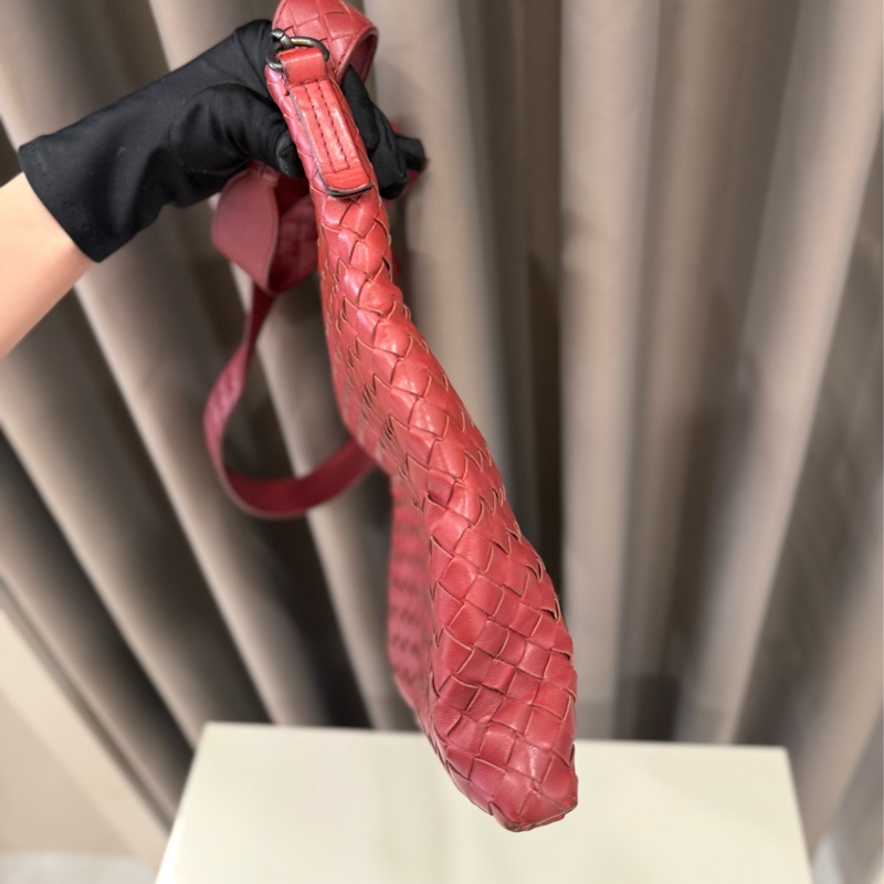 Bottega Veneta Intrecciato 編織皮革信差包-3