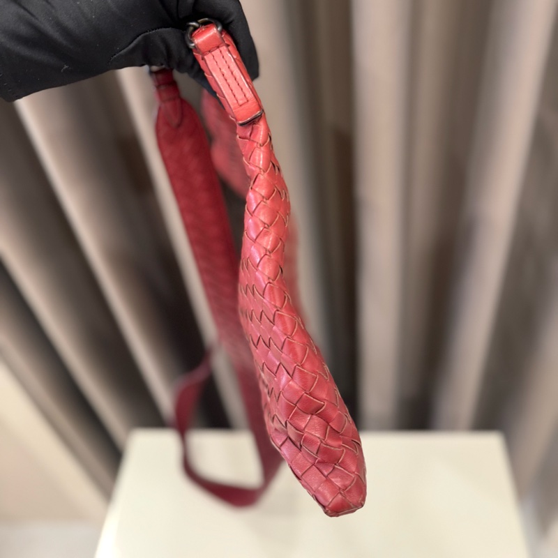 Bottega Veneta Intrecciato 編織皮革信差包-4