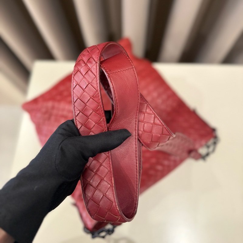 Bottega Veneta Intrecciato 編織皮革信差包-5