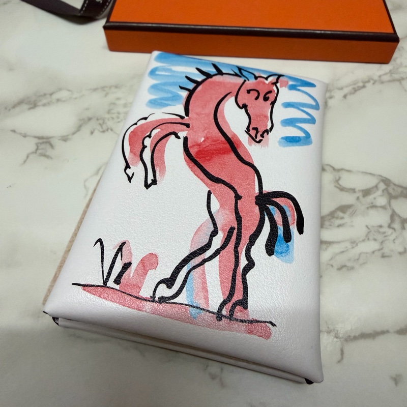 Hermès 愛馬仕 Calvi Duo cardholder卡夾-1