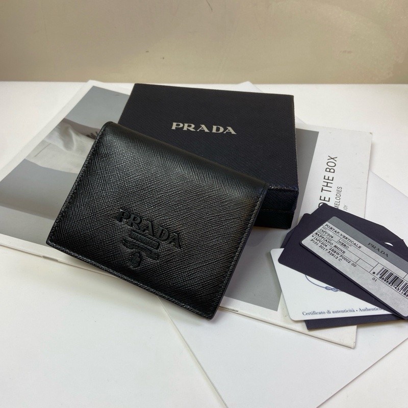 Prada/普拉達 短款錢夾卡包 錢包-0