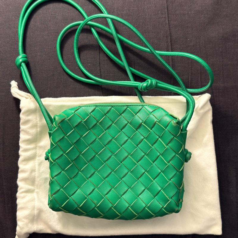 Bottega Veneta loop相機包-0