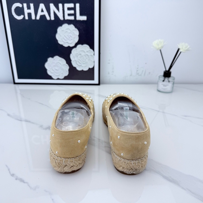 Chanel香奈兒珍珠漁夫鞋 36碼 🧡-2