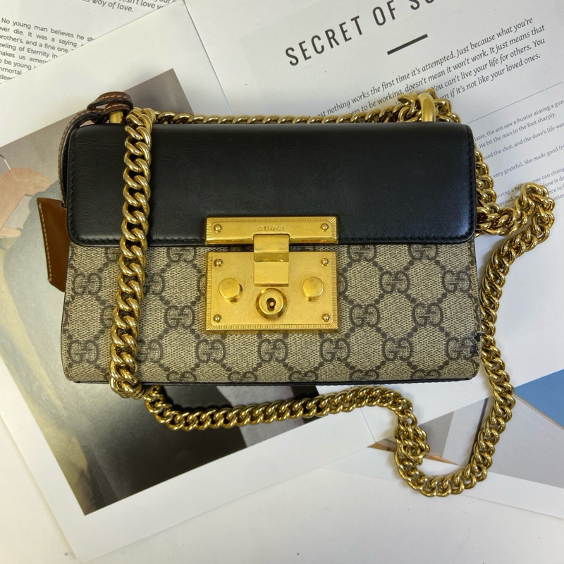 Gucci/古馳 Padlock月光寶盒 單肩包-0