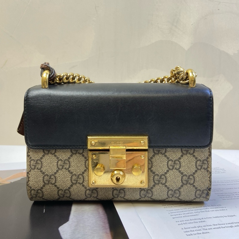 Gucci/古馳 Padlock月光寶盒 單肩包-1