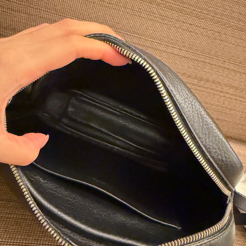 Balenciaga 巴黎世家 全皮 黑色 相機包 Camera bag-3