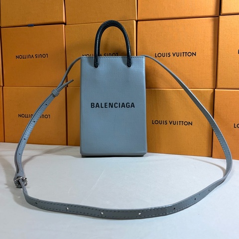 ‼️全台最甜 Balenciaga 巴黎世家 logo 灰紙袋包 肩背斜背包