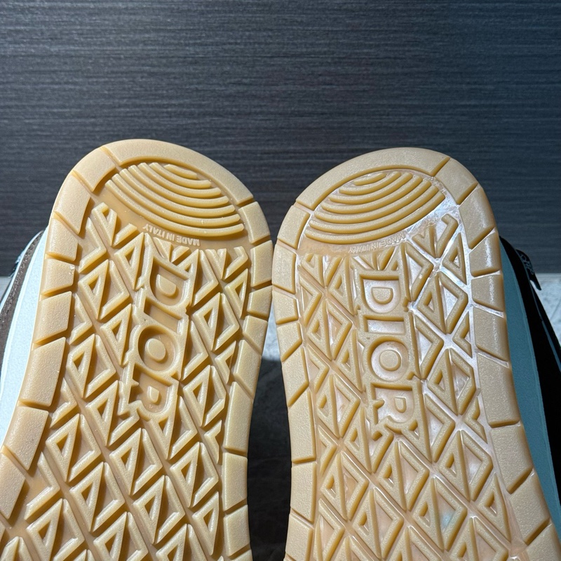 Dior 迪奧女鞋 棕色聯名款b713系列麵包板鞋 38碼 99新-6