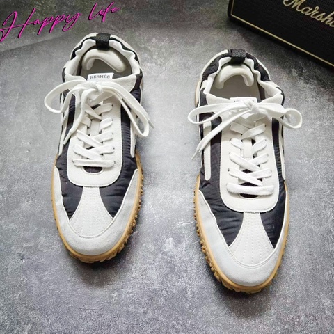 愛馬仕HERMES JET 黑白德訓鞋 41碼 好成色 98新