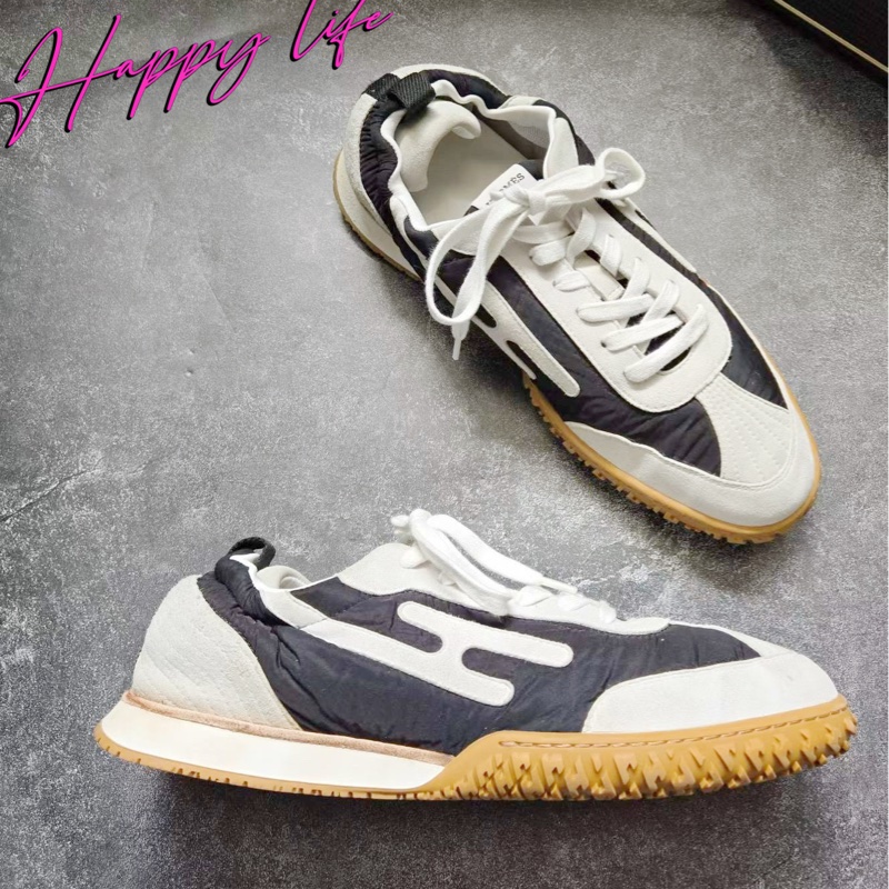 愛馬仕HERMES JET 黑白德訓鞋 41碼 好成色 98新-3