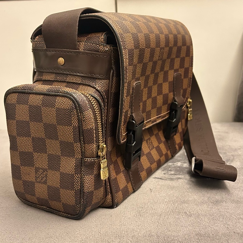Louis Vuitton Damier LV Reporter Melville Messenger Bag-1