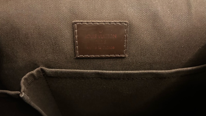 Louis Vuitton Damier LV Reporter Melville Messenger Bag-8