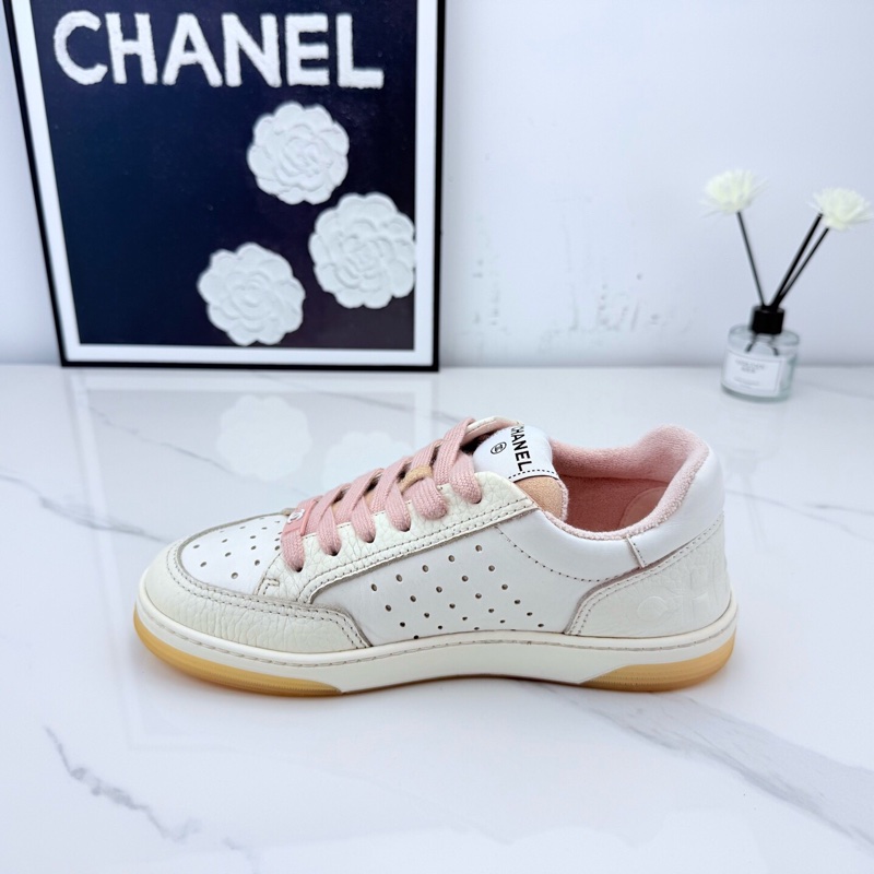 chanel香奈兒 白粉板鞋 36.5碼 🧡-3
