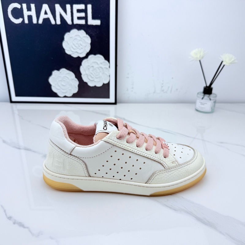 chanel香奈兒 白粉板鞋 36.5碼 🧡-4