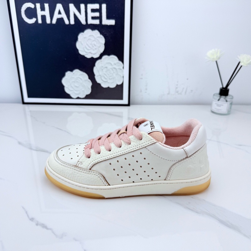 chanel香奈兒 白粉板鞋 36.5碼 🧡-5
