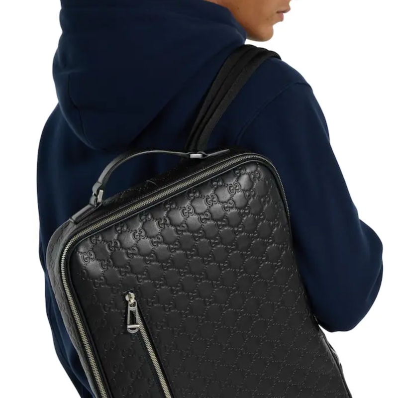 全新 Gucci GG Emblem 男士背包-1