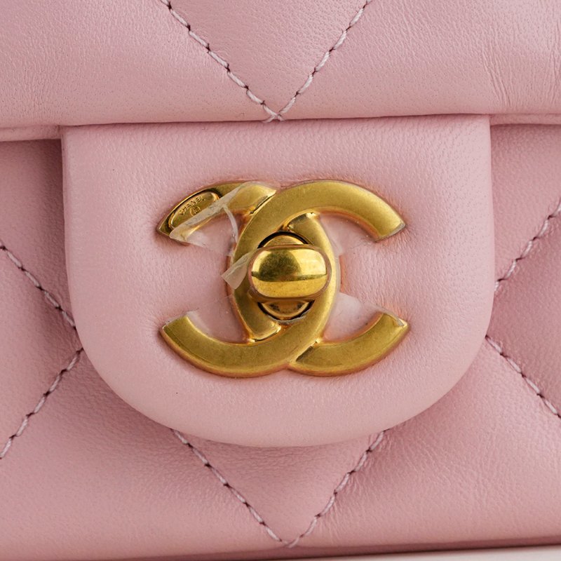 KÉSH 凱仕國際精品【限量甜美收藏款】CHANEL CF Mini 香奈兒 愛心吊墜鏈條包-8