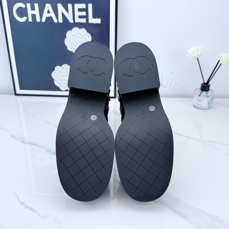 全新Chanel 香奈兒 黑金重工水鑽短靴 37碼 S印🧡-8