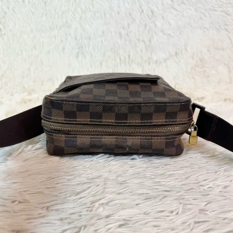 Louis Vuitto LV Olaf PM in Damier Ebene Messenger 斜挎包-4