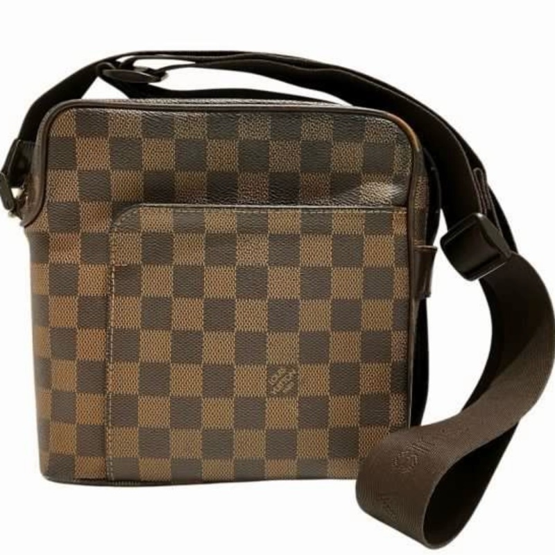 Louis Vuitto LV Olaf PM in Damier Ebene Messenger 斜挎包-9