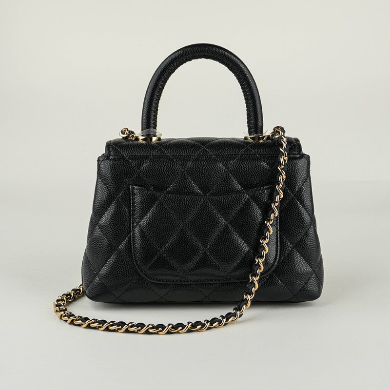 KÉSH 凱仕國際精品【限量甜美收藏款】CHANEL CF Mini 愛心吊墜鏈條包 香奈兒 Classic Flap Mini｜櫻花粉羊皮｜愛心鏈帶設計-4