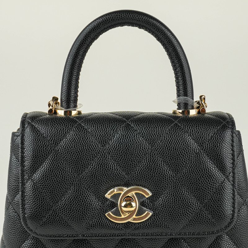 KÉSH 凱仕國際精品【限量甜美收藏款】CHANEL CF Mini 愛心吊墜鏈條包 香奈兒 Classic Flap Mini｜櫻花粉羊皮｜愛心鏈帶設計-8