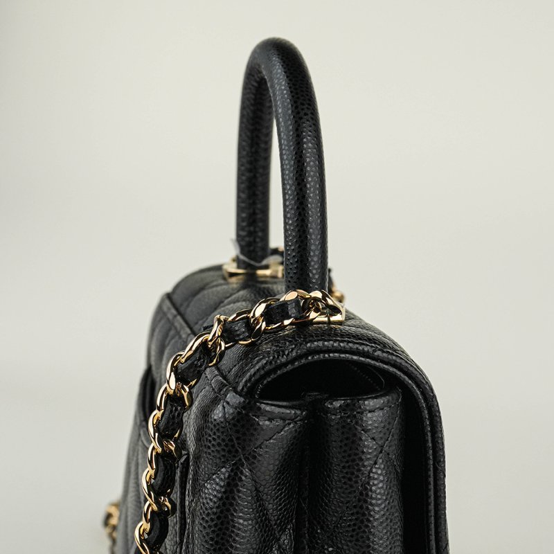 KÉSH 凱仕國際精品【限量甜美收藏款】CHANEL CF Mini 愛心吊墜鏈條包 香奈兒 Classic Flap Mini｜櫻花粉羊皮｜愛心鏈帶設計-11