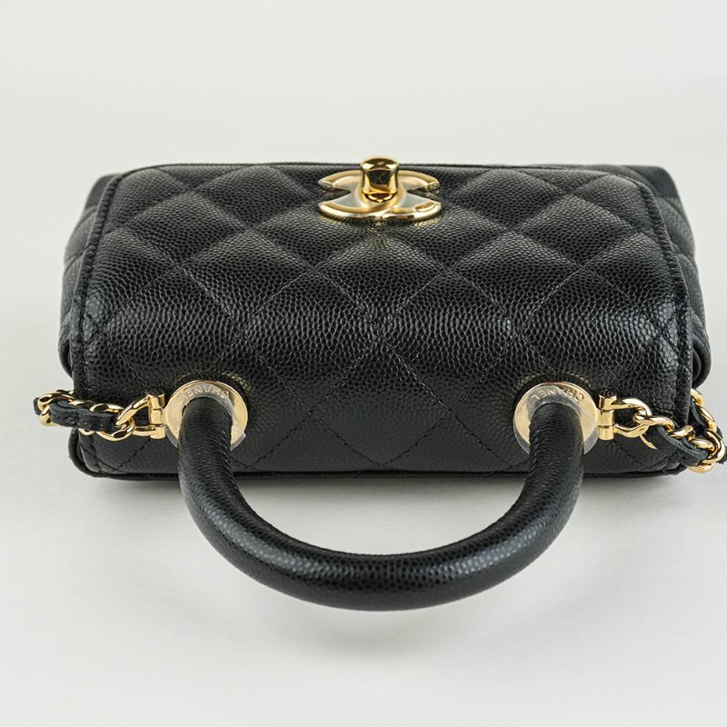 KÉSH 凱仕國際精品【限量甜美收藏款】CHANEL CF Mini 愛心吊墜鏈條包 香奈兒 Classic Flap Mini｜櫻花粉羊皮｜愛心鏈帶設計-12