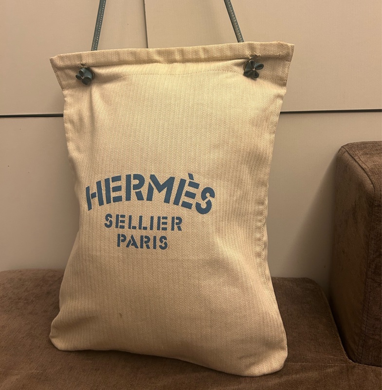 Hermes Aline GM Sellier Paris 帆布手提袋 Canvas bag-7