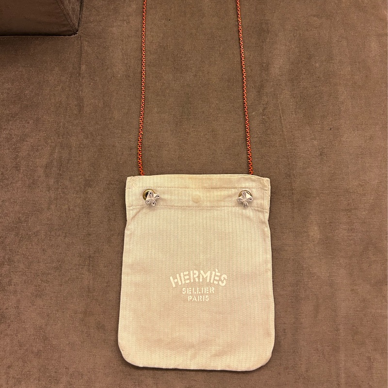 Hermes Sellier Paris 斜挎包 Aline 帆布袋-0