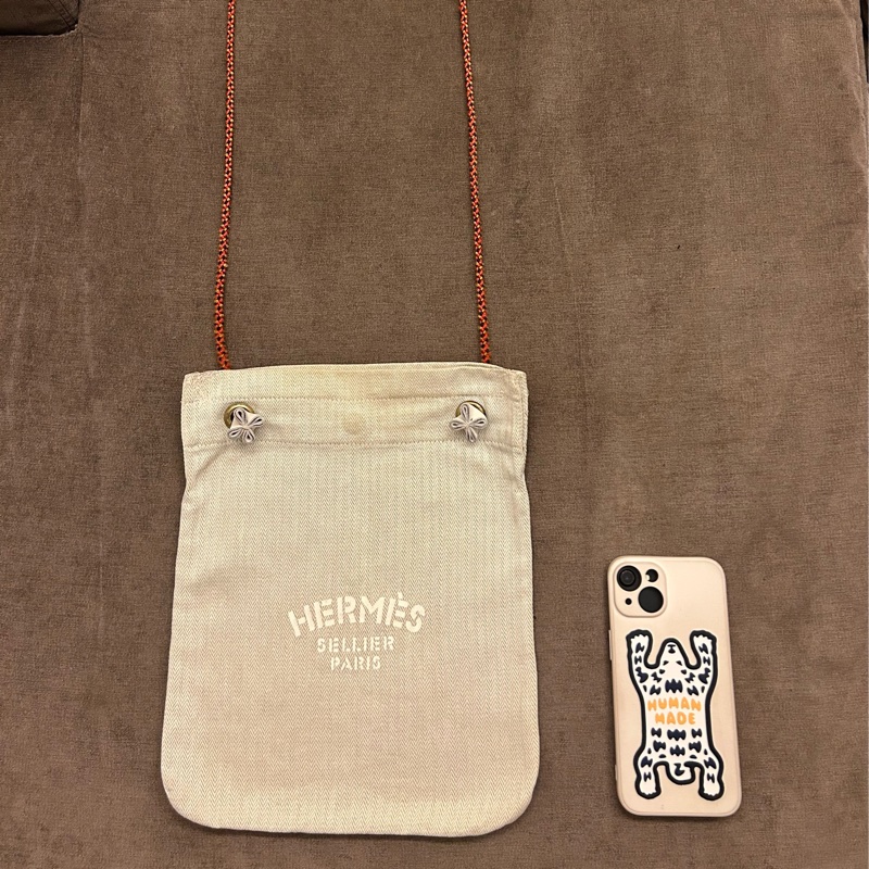 Hermes Sellier Paris 斜挎包 Aline 帆布袋-1