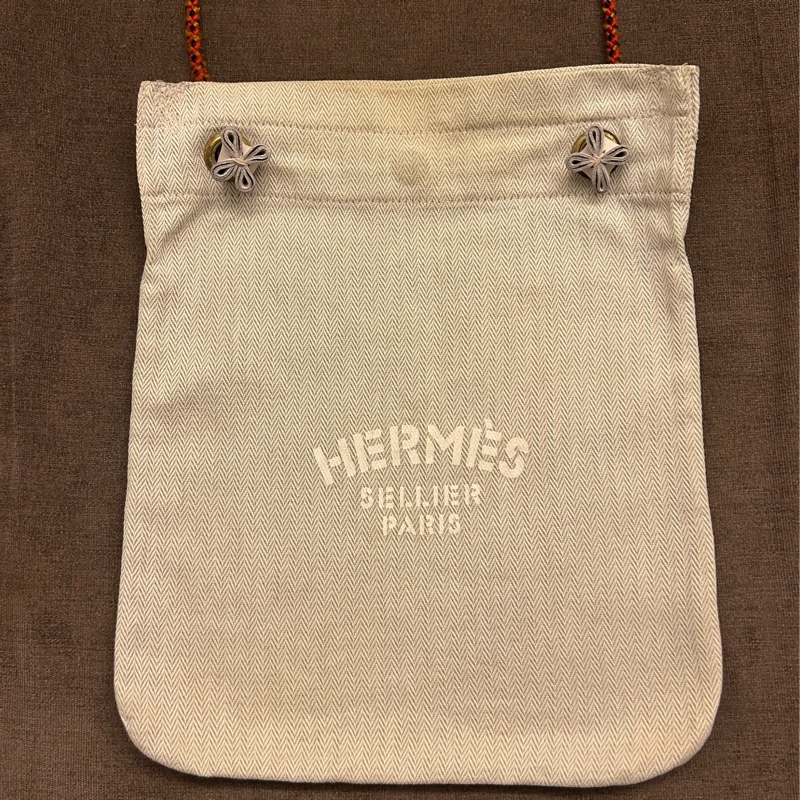Hermes Sellier Paris 斜挎包 Aline 帆布袋-2