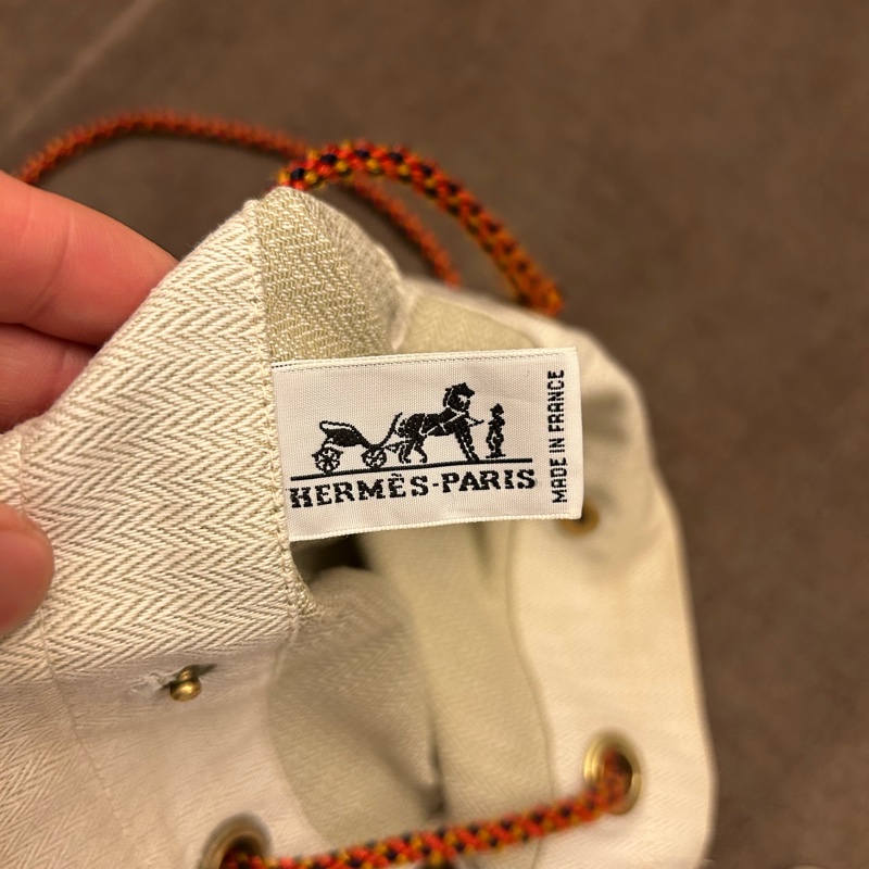 Hermes Sellier Paris 斜挎包 Aline 帆布袋-6