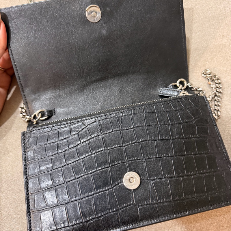 ysl 鱷魚流蘇 woc-2