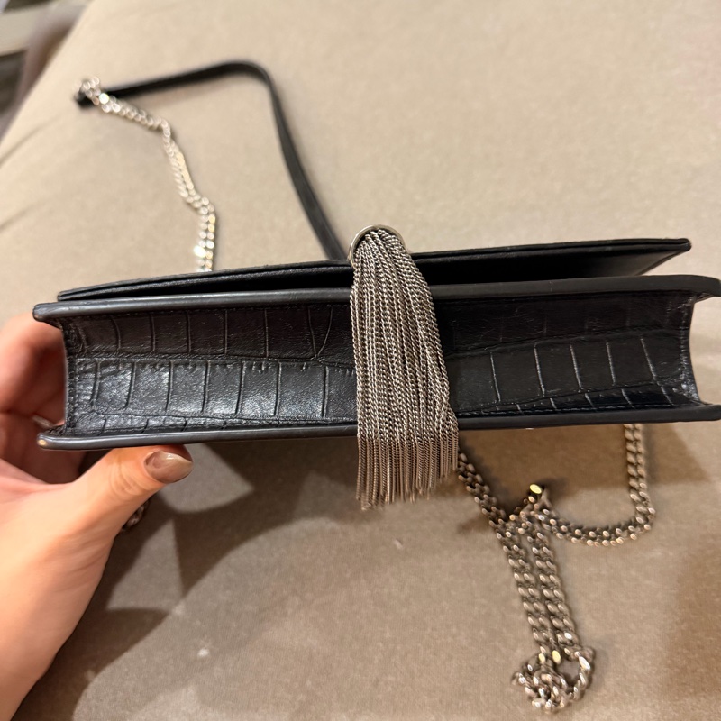 ysl 鱷魚流蘇 woc-5