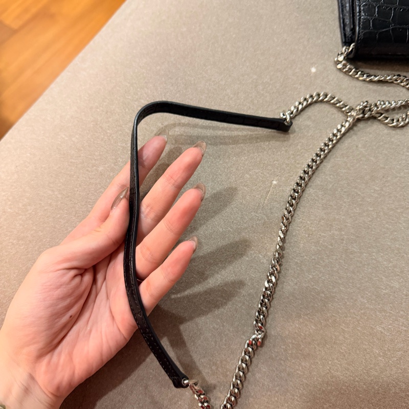 ysl 鱷魚流蘇 woc-7