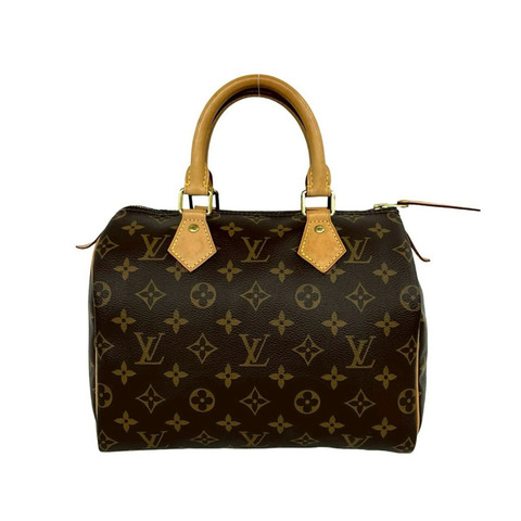 路易威登 Speedy 25 Monogram 皮革手提包迷你波士頓包棕色 98756