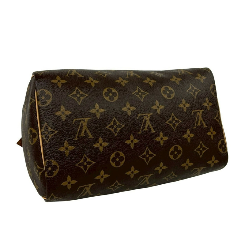路易威登 Speedy 25 Monogram 皮革手提包迷你波士頓包棕色 98756-6