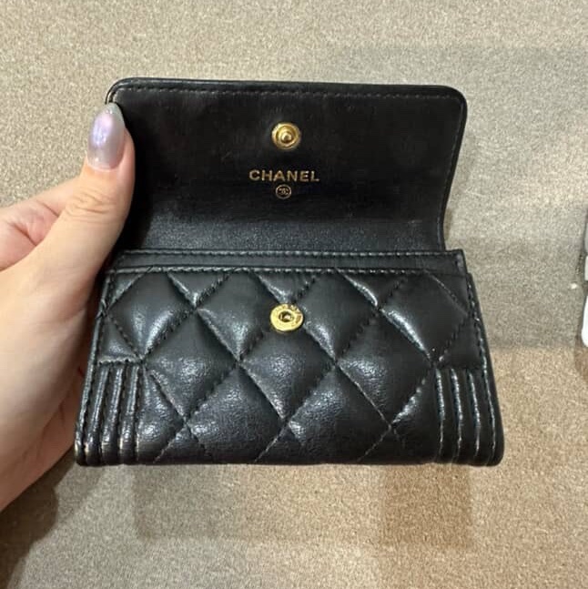 Chanel 對折零錢包-4