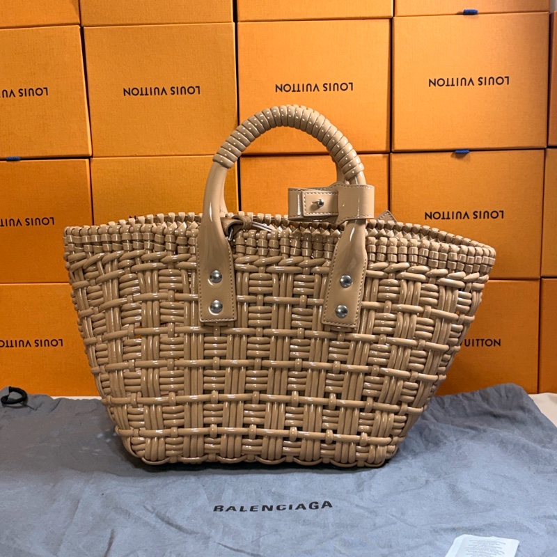 ‼️全台最甜 全新閒置 Balenciaga 巴黎世家 編織包 籃子包 肩背/斜背包-2