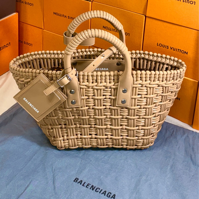 ‼️全台最甜 全新閒置 Balenciaga 巴黎世家 編織包 籃子包 肩背/斜背包-3