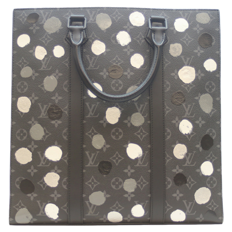 路易威登 x 草間彌生 YK M46404 Monogram Eclipse Sac Plat 男士手提包-2