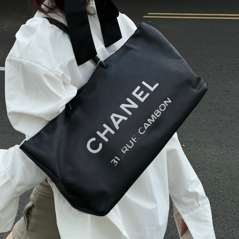 ✨Chanel 31Rue Cambon 康鵬街全皮tote 98新🖤-1